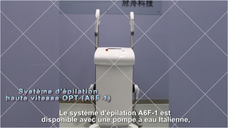 Système d'épilation haute vitesse OPT (A6F-1)