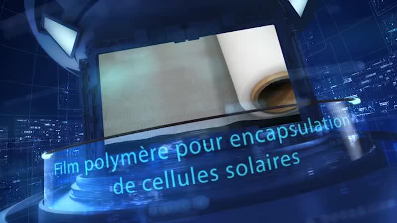 Film polymère, pour encapsulation de cellules solaires