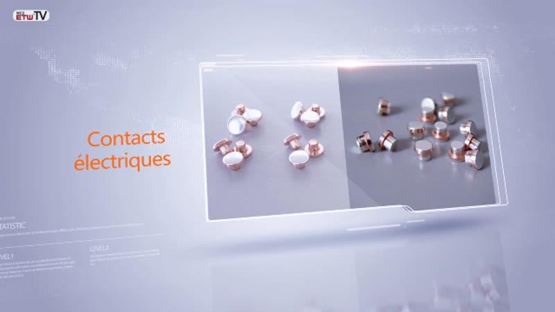 Contacts électriques / rivets pour contacts électriques